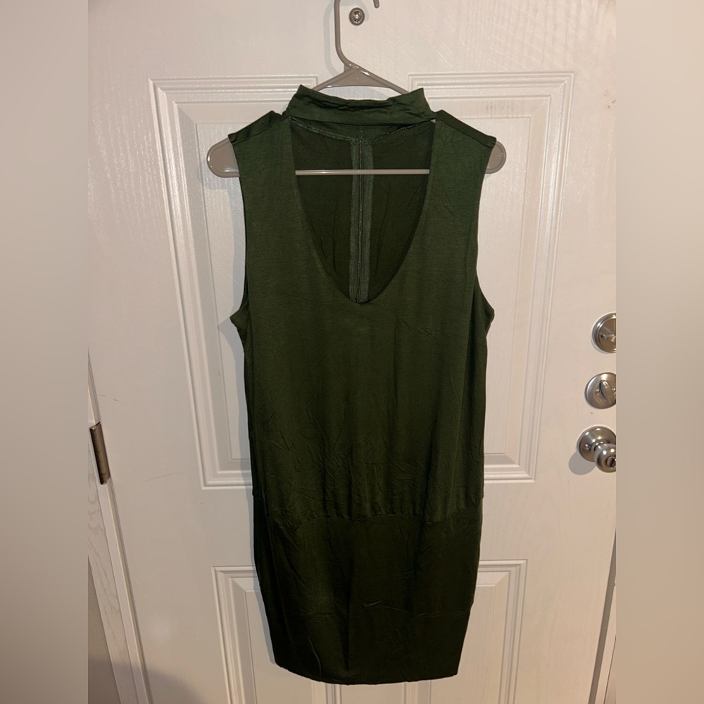 VENUS Green Mini Dress
